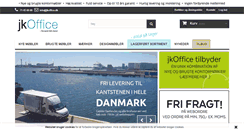 Desktop Screenshot of jkoffice.dk